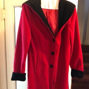 Wool full length coat